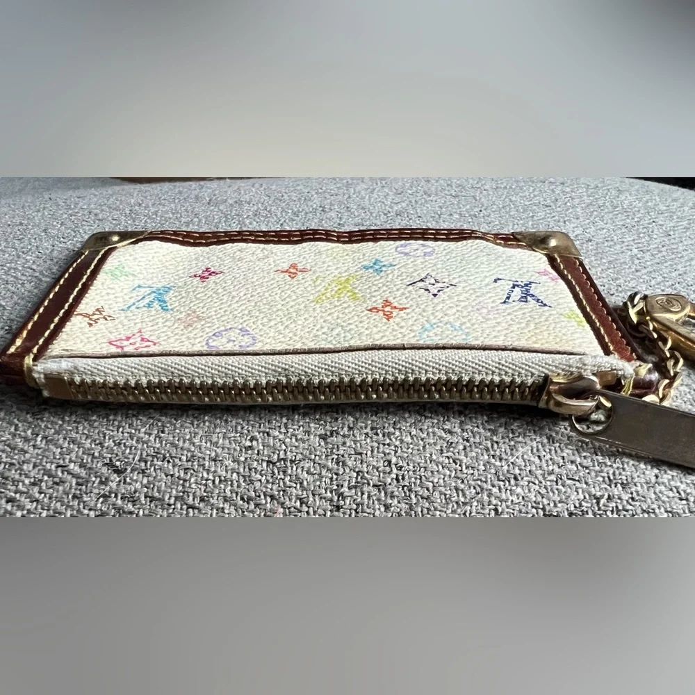 Louis Vuitton Multicolor Murakami Monogram Key Pouch Vintage